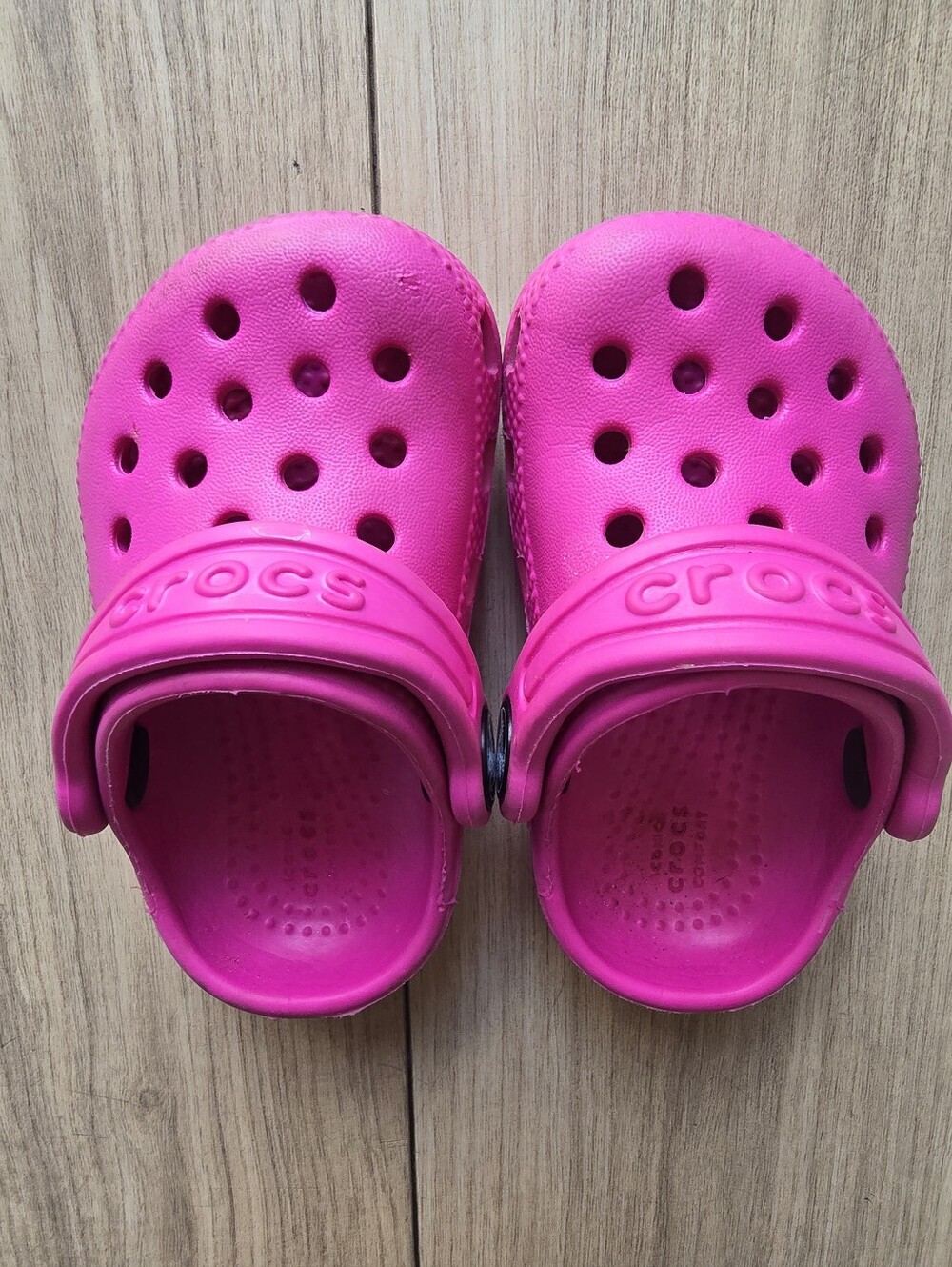 CROCS Toddler Classic Crocs - Hot Pink - Little Kids/Baby Size 4